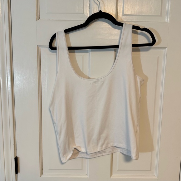 Abercrombie & Fitch |Soft A&F Collection,Double Lined White Tank Top,Size XL-EUC - Picture 2 of 5